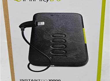 INFINITY LAB - ILING10000LBLKAM InstantGo 10000 Built-in Lightning Cable-BLACK product
