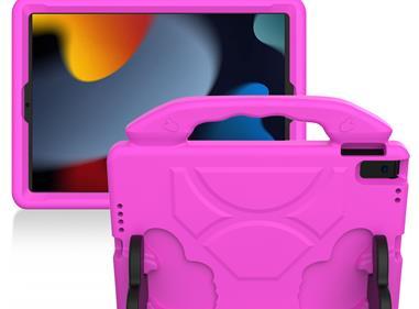 Apple iPad 9.7 inch Thumbs Up Kickstand Shockproof Tablet Case Cover - Hot Pink product