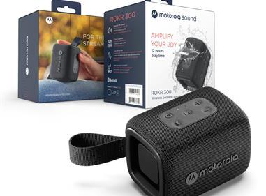 Motorola ROKR 300 Compact portable Bluetooth speaker-BLACK product