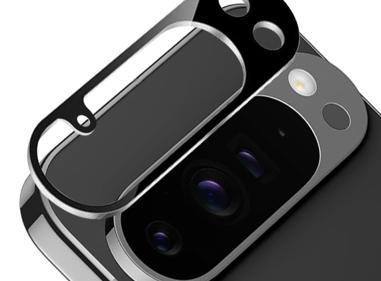 Google Pixel 10 Pro XL Camera Lens Protector Black Edge Tempered Glass product