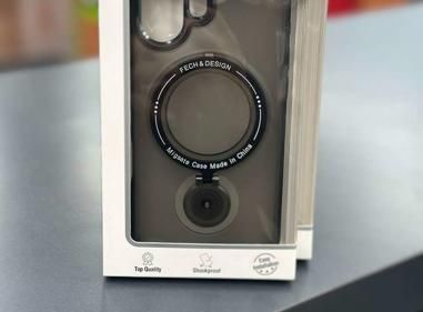 iPhone 17 Premium Case with MagSafe Ring & Lens Protector (Black) product
