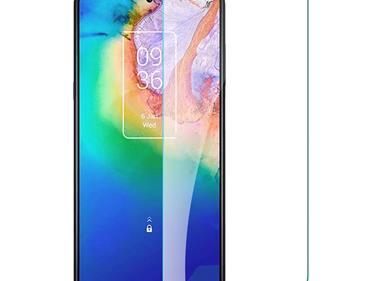 TCL 30 XE 5G Bulk White Paper Card Package Tempered Glass product