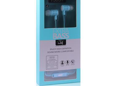 Universal 3.5mm Stereo Hands Free w/Extra Bass 750ST - Blue product
