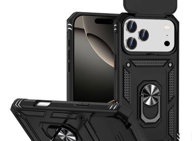 IPhone 17 Pro Cases Well Protective Magentic Ring Stand Camera Protective Cover Case  product