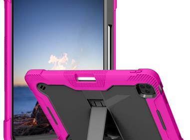 Samsung Galaxy Tab A7 Lite 8.7 inch Tough Tablet Strong Kickstand Hybrid Case Cover - Hot Pink product