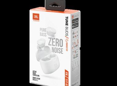 JBL Tune Buds True Wireless Bluetooth Earbuds - White product