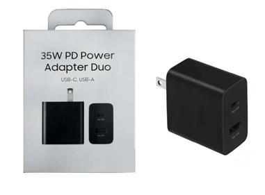 Samsung 35W Power Adapter Duo Pd Charger Fast Charging Adapter For GALAXY Note 20 S10 20 S21 S22 Ultra For tab S7 S8+ product