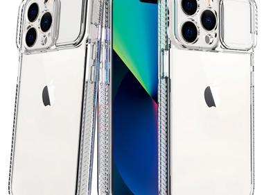 iPhone 11 Clear Case with Slide Camera Cover – Shockproof Transparent Back Cover product