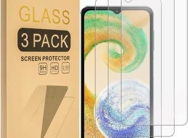 Pack of 3 Samsung Galaxy A04s Tempered Glass Screen Protectors – Ultra Durable, Anti-Scratch, HD Clarity & Easy Bubble-Free Install product