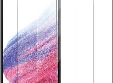 Pack of 3 Samsung Galaxy A53 Tempered Glass Screen Protectors – Shatterproof, Scratch Resistant, HD Clear & Easy Bubble-Free Install product