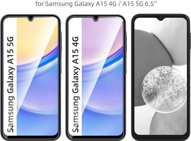 Tempered Glass Screen Protector for Samsung Galaxy A15 – Shatterproof, Anti-Scratch & HD Clear product