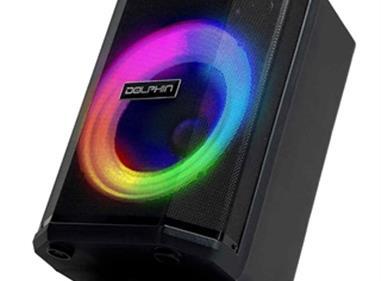 Audio SP-880RBT 8" Tilt Function Party Speaker +USB/SD/AUX/LED +Free Mic product