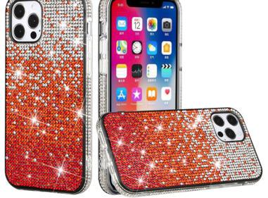 iPhone 15 Pro Party Diamond Bumper Bling Hybrid Case Cover product
