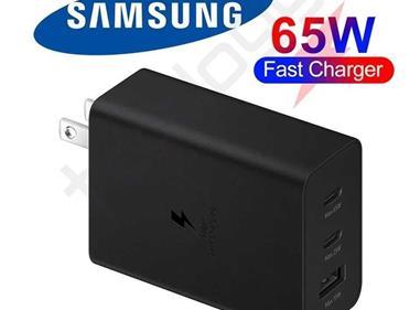Samsung 65W PD 3.0 Trio Power Adapter Super Fast Charging Wall Charger product