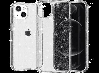 iPhone 15 Plus Glitter Ultra Thick 3mm Transparent Hybrid Case Cover product