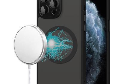 For iPhone 11 Pro MAX (XI6.5) Complete Protection HQ Hybrid with Metal Tempered Camera Glass - Black product