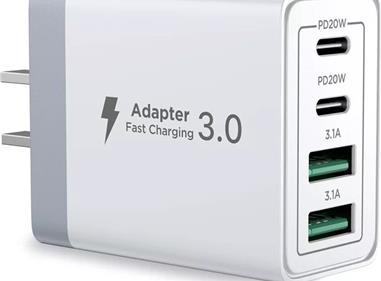 USB C Charger Block, 40W 4-Port Fast Charger 20W Type C Charging Block 3.1A USB product