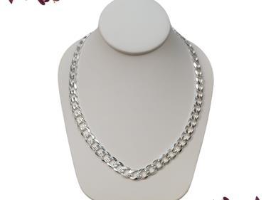 Necklace Sterling Silver 925 Cuban,62.4 Gr, 10mm, 24" product