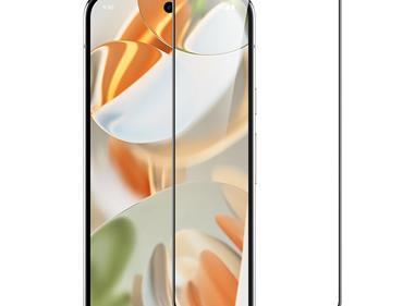 Google Pixel 9 Pro 6.8inch Bulk White Paper Card Package Black edged Tempered Glass (Black) product