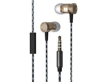 Metal Stereo Hands Free with Super Sound M08 - Gold product