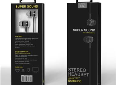 Premium Super Sound Universal Earbud 700ST - Black product