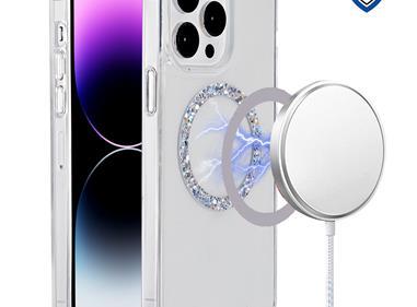 iPhone 15 METKASE Double Protection IMD Design Pattern [Magnetic Circle] Premium Case - Epoxy Design product