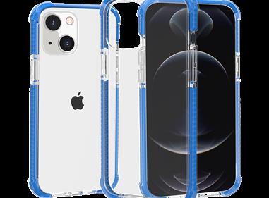  iPhone 15 Acrylic Tough 2.5mm Transparent ShockProof Hybrid Case Cover - Blue product