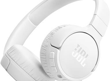JBL TUNE 670NC - Adaptive Noise Cancelling with Smart Ambient Wireless On-Ear Headphones-WHITE product