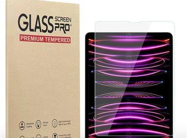 Apple iPad Pro 12.9 inch (2021) Tablet HQ AB Glue Tempered Glass .33mm Thick product
