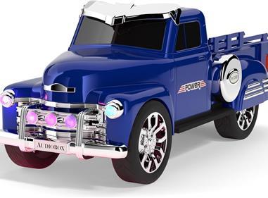 Audiobox TRK-5300BT Retro Car Toy Radio Ride with Bluetooth Truck Speaker- Blue product