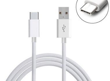 High Quality 10-Feet Rubberized  Type-C Cable Cord in White without package product