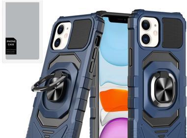 iPhone 12 & iPhone 12 Pro Robotic Armor Hybrid Case with Magnetic Ring Kickstand product