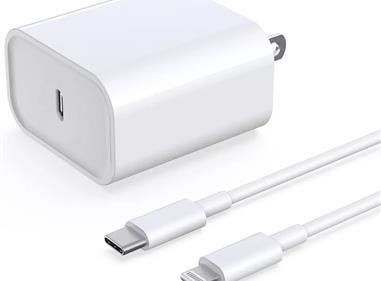 Fast USB-C Charger 20W Power Adapter 3ft Cable For iPhone 11 product