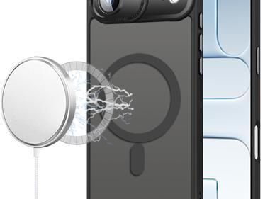 IPhone 17 Air Hybird Cases With Metal Tempered Camera Glass in Multiple Color product