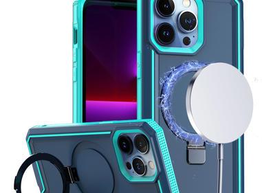 iPhone 15 Pro Magnetic Kickstand Hybrid Case – Tough & Shockproof Protection product