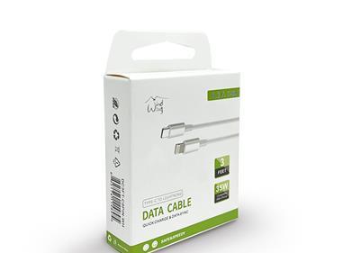 fast charger cable for type C to lightning, white 3FT in white work for iPhone 15 Series product