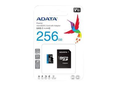 ADATA 256GB Premier microSDXC UHS-I / Class 10 V10 A1 Memory Card-Black product