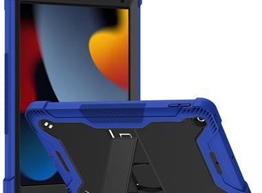 Apple New iPad 9.7 inch Tough Tablet Strong Kickstand Hybrid Case Cover - Dark Blue product