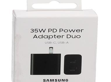 SAMSUNG 35W Dual Port Wall Charger - Black product