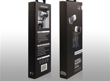 Universal Stereo Hands Free w/Super Sound 001ST - Black product