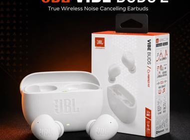 JBL Vibe Buds 2 True Wireless Bluetooth Earbuds - White product
