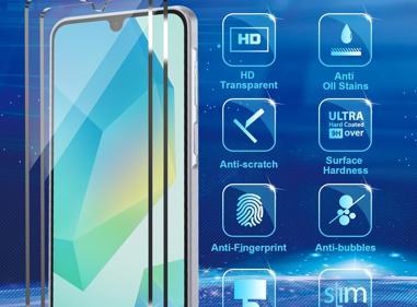 Tempered Glass Screen Protector for Samsung Galaxy A16 – Shatterproof, Anti-Scratch & HD Clear product
