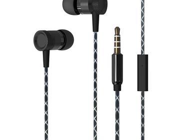 Metal Stereo Hands Free with Super Sound M08 - Black product