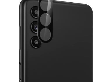 Samsung S23 Plus Camera Lens Colored Edge Tempered(2.5D) - Black product