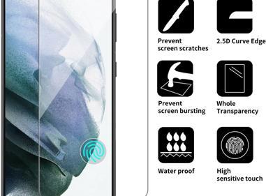 Tempered Glass Screen Protector for Samsung Galaxy S21 Plus – Shatterproof, Scratch Resistant & Crystal Clear product