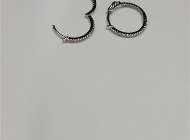 Huggie Hoop Earrings /Cartilage Hoop /Hoop Earrings /Sterling Silver Cz Huggie Hoop /Tragus Hoop / Small Helix Hoop product