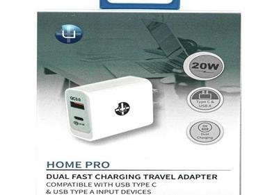 UPLUS 20 WATT HOME DUAL FAST CHARGING TRAVEL ADAPTER product