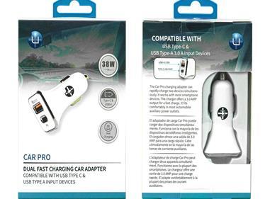 UPLUS CAR CHARGER-WHITE product