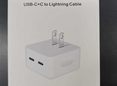 PD 35W Dual USB C Fast Charger Power Adapter Type C Cable For iPhone 14/13/12/11 product