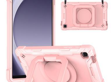 Samsung A9 8.7inch Tablet Tough Hybrid Rotating 360 Degree Kickstand - Rose Gold product